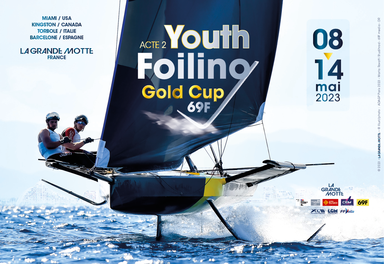 48 jeunes athlètes internationaux pour l’Acte 2 de la Youth Foiling Gold Cup